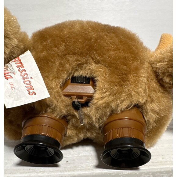 Plush Moose Head Binocular Toy With Keychain By Impressions Canada - Picture 4 of 10
